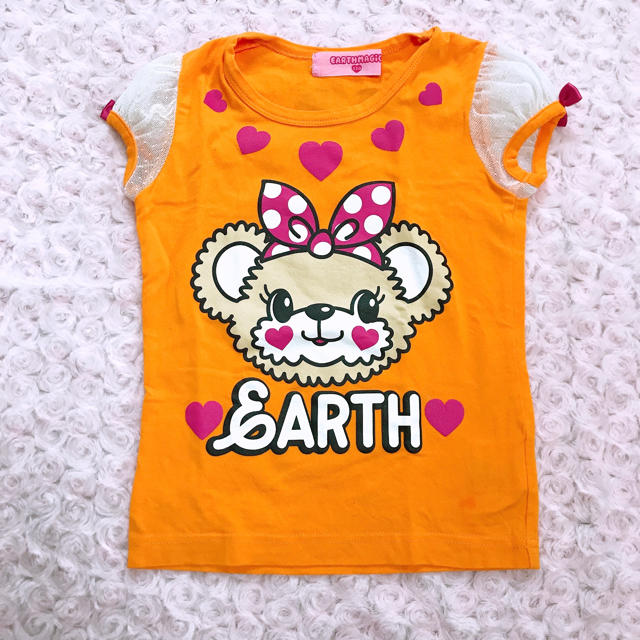 EARTHMAGIC(アースマジック)のアースマジック  110 キッズ/ベビー/マタニティのキッズ服女の子用(90cm~)(Tシャツ/カットソー)の商品写真