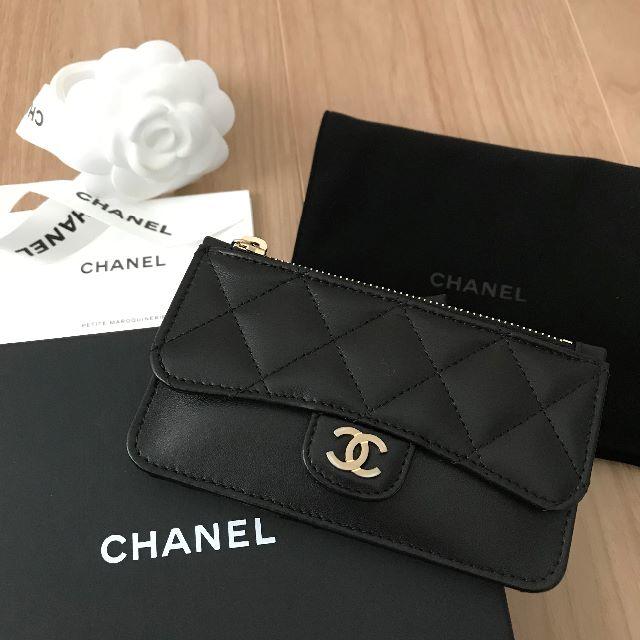 新品☆2019SS CHANEL シャネル マトラッセ カードコインケース