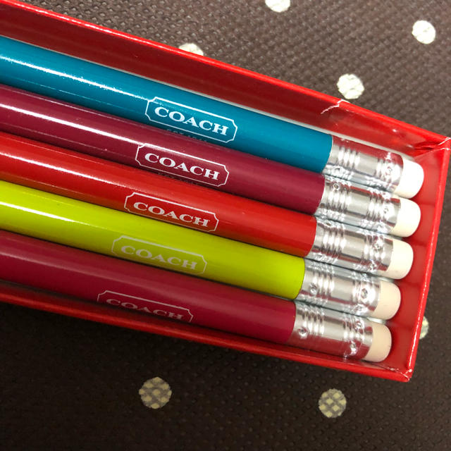 COACH(コーチ)のCOACH鉛筆 エンタメ/ホビーのアート用品(鉛筆)の商品写真