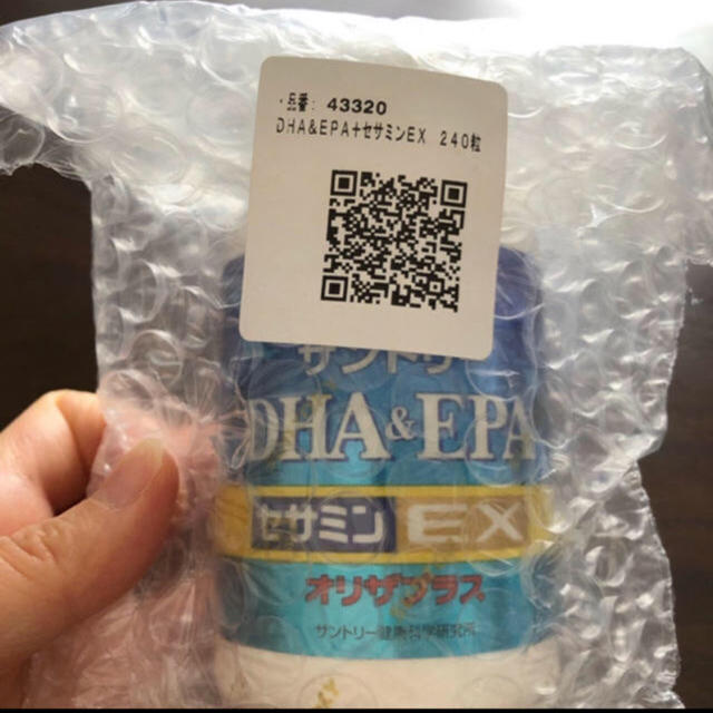 サントリー(サントリー)の【新品】DHA EPA セサミン EX オリザプラス  240粒 食品/飲料/酒の健康食品(その他)の商品写真