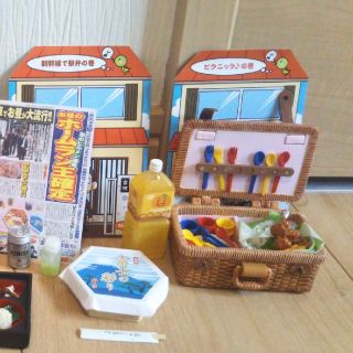 こまめ様専用 みんなのおひるごはん ぷちサンプル ピクニックのみ(ミニチュア)