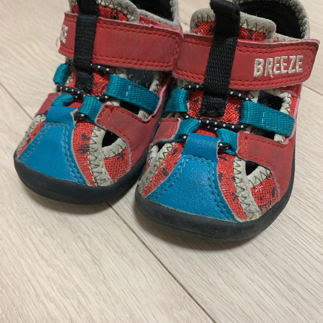 BREEZE(ブリーズ)のイフミー ×ブリーズサンダル キッズ/ベビー/マタニティのベビー靴/シューズ(~14cm)(サンダル)の商品写真