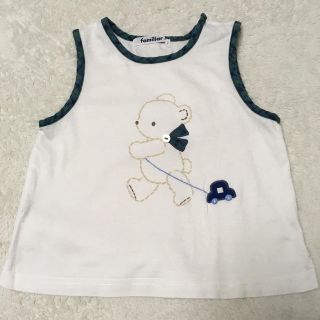 ファミリア(familiar)のファミリア タンクトップ ミキハウス プチバトー べべ ザラベイビー マキエ(Tシャツ/カットソー)