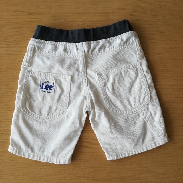 Lee(リー)のLee KIDS リー キッズ ホワイト RIBウエスト ペインター 
100 キッズ/ベビー/マタニティのキッズ服男の子用(90cm~)(パンツ/スパッツ)の商品写真