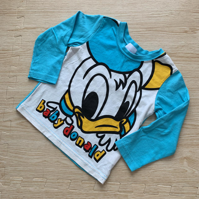 Disney(ディズニー)のbabyDisney ドナルド ロンＴ 95cm キッズ/ベビー/マタニティのキッズ服男の子用(90cm~)(Tシャツ/カットソー)の商品写真