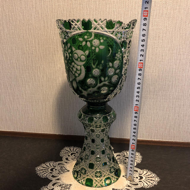 Meissen Crystal - マイセン クリスタル 花瓶の通販 by crea24｜マイセンクリスタルならラクマ