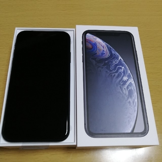 SIMロック完全解除済み 新品 iPhone XR ブラック  64GB au