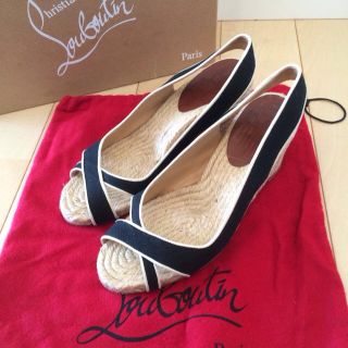 クリスチャンルブタン(Christian Louboutin)のルブタン エスパドリーユサンダル 36(サンダル)