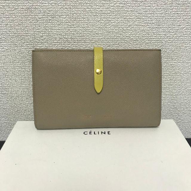 celine(セリーヌ)のセリーヌ　長財布　ストラップラージ マルチファンクション　レザー レディースのファッション小物(財布)の商品写真