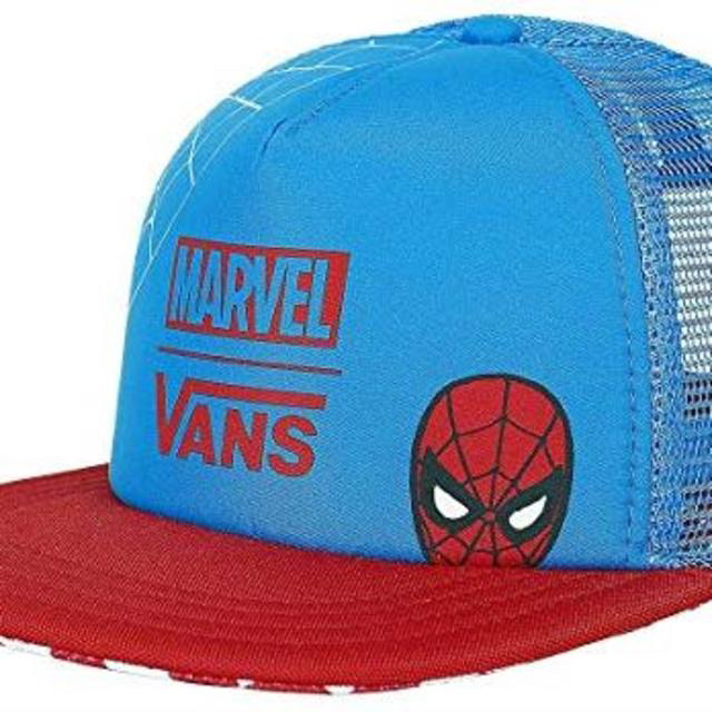 VANS(ヴァンズ)の激レア【VANS X MARVEL】SPIDER-MANメッシュCAP メンズの帽子(キャップ)の商品写真