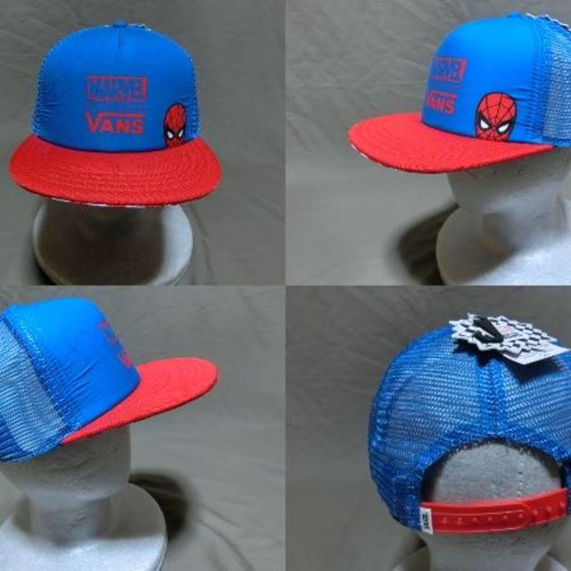 VANS(ヴァンズ)の激レア【VANS X MARVEL】SPIDER-MANメッシュCAP メンズの帽子(キャップ)の商品写真