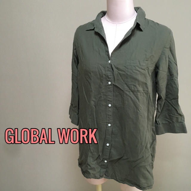 GLOBAL WORK(グローバルワーク)のGLOBAL WORK♡長袖シャツ レディースのトップス(シャツ/ブラウス(長袖/七分))の商品写真