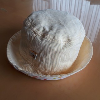 アカチャンホンポ(アカチャンホンポ)の帽子　キッズ　54センチ　ドット(帽子)