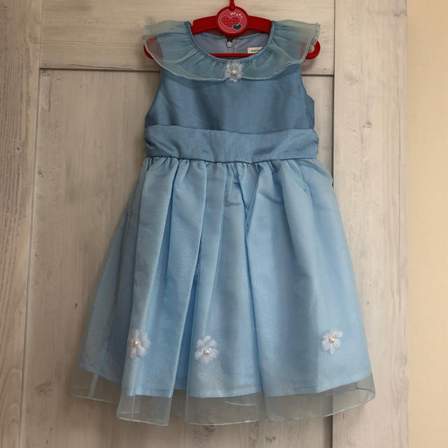 Catherine Cottage(キャサリンコテージ)のカラードレス ブルー120 キッズ/ベビー/マタニティのキッズ服女の子用(90cm~)(ドレス/フォーマル)の商品写真