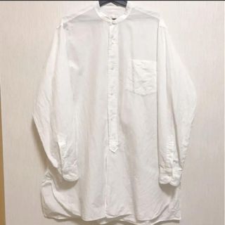 コモリ(COMOLI)のcomoli バンドカラーシャツ(シャツ)