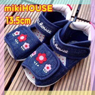 ミキハウス(mikihouse)のミキハウス☆デニム サンダル☆(サンダル)