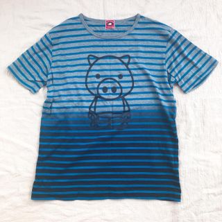 ドラッグストアーズ(drug store's)のDRUG STORE'S ブタ ボーダー Tシャツ(Tシャツ(半袖/袖なし))