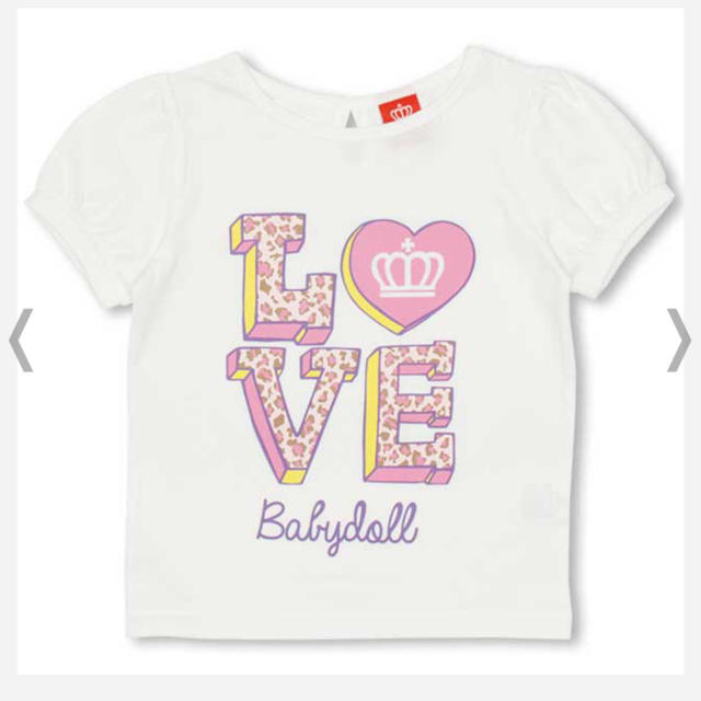 BABYDOLL(ベビードール)のBABYDOLL ベビードール Tシャツ キッズ/ベビー/マタニティのベビー服(~85cm)(Ｔシャツ)の商品写真