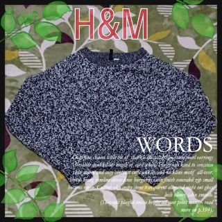 エイチアンドエイチ(H&H)の即決価格 H&M★ニットトップス(ニット/セーター)