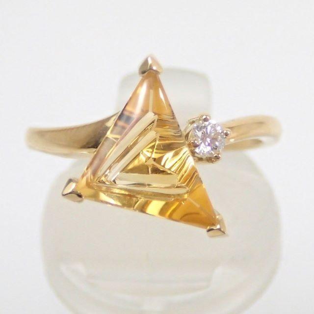 ムンシュタイナー K18 シトリン ペンダントトップ 2.76ct-