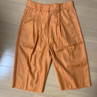 マルタンマルジェラ(Maison Martin Margiela)のMM6 ビビッドオレンジ ハーフパンツ(ハーフパンツ)