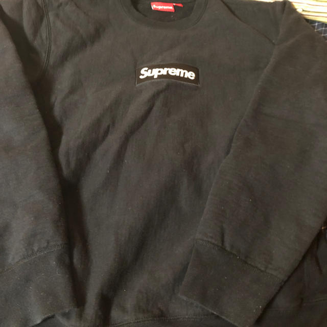 Supreme(シュプリーム)のSupreme Box Logo Crewneck Black メンズのトップス(スウェット)の商品写真