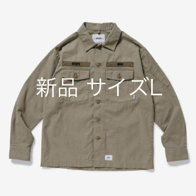 wtaps BUDS LS 01 /SHIRT. COTTON. SERGE