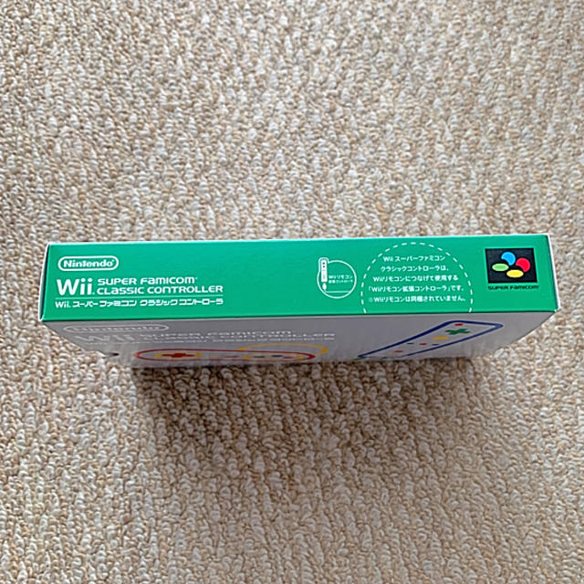 Wii(ウィー)のWii スーパーファミコン クラシックコントローラ エンタメ/ホビーのゲームソフト/ゲーム機本体(その他)の商品写真