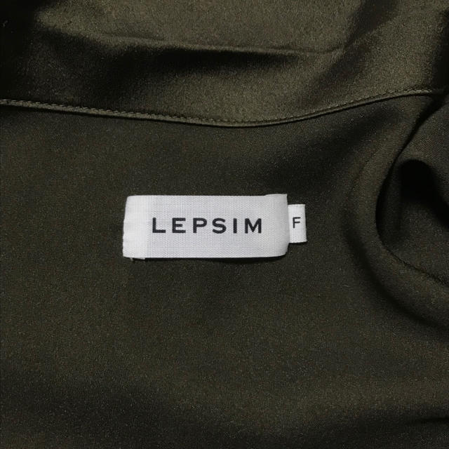 LEPSIM(レプシィム)のオープンカラーシャツ 新品未使用 レディースのトップス(シャツ/ブラウス(半袖/袖なし))の商品写真