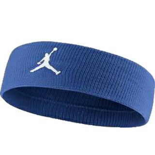 ナイキ(NIKE)の新品 NIKE jordan basketball head band ブルー(ヘアバンド)