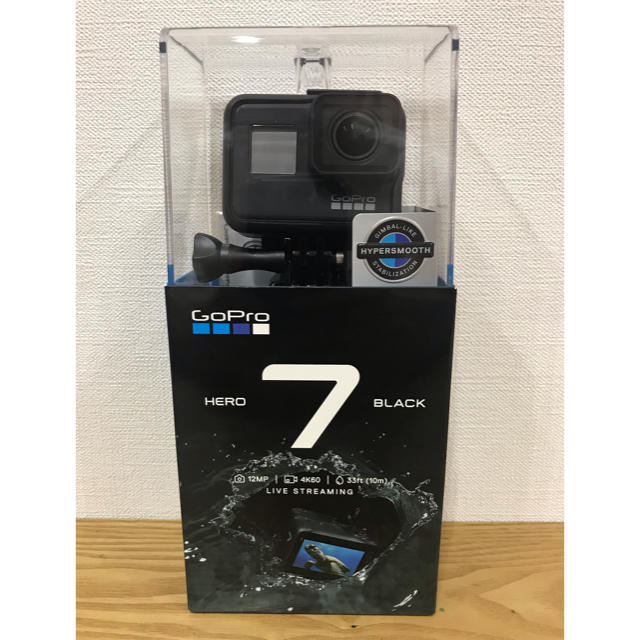 未開封新品 Gopro HERO 7（1年保証付き）