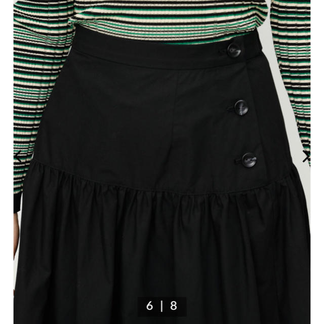 SLY(スライ)のHIP GATHER L／SK レディースのスカート(ロングスカート)の商品写真