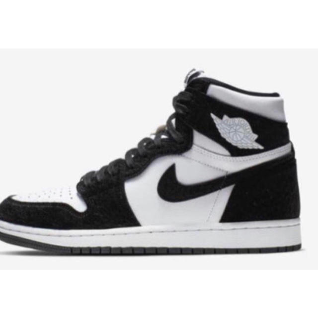 NIKE(ナイキ)のNIKE AIR JORDAN 1 パンダ panda 23.5 レディースの靴/シューズ(スニーカー)の商品写真