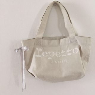 レペット(repetto)のレペット ランチトート 白&黒(トートバッグ)