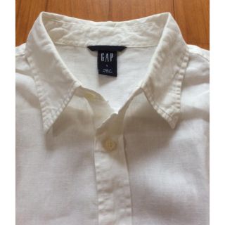 ギャップ(GAP)のカズヤ0726様専用GAP ギャップ メンズ 麻 リネン 長袖シャツ 白 XL (シャツ)