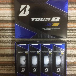 ブリヂストン(BRIDGESTONE)のブリジストン ゴルフボール ツアーB XS ホワイト 2ダースセット(ゴルフ)