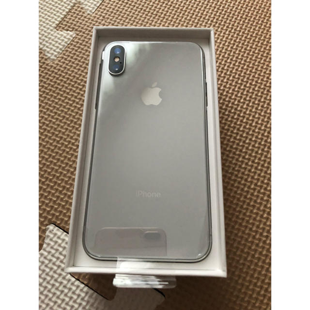 iphone x 64GB silver