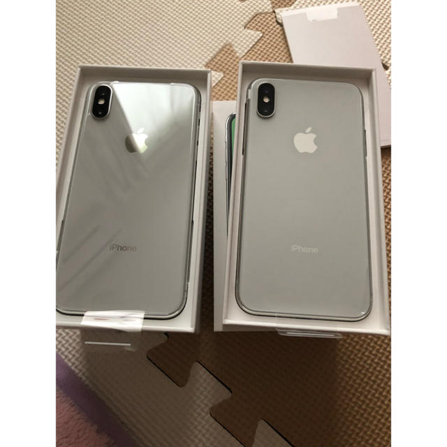 iphone x 64GB silver