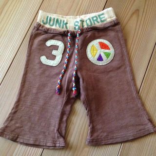 ジャンクストアー(JUNK STORE)の100cmカラフルがちらりパンツ(パンツ/スパッツ)