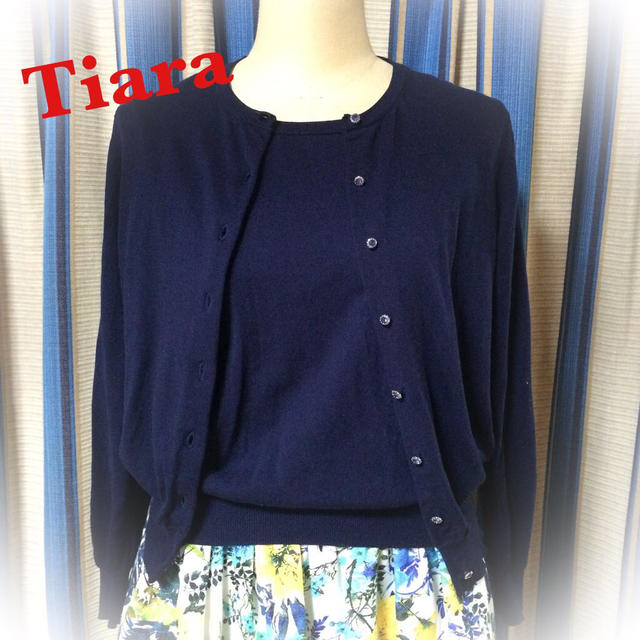 tiara(ティアラ)のTiara アンサンブル レディースのトップス(アンサンブル)の商品写真