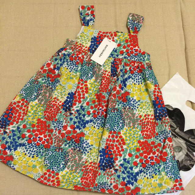 marimekko(マリメッコ)の【新品】マリメッコ 今年新作ワンピース キッズ/ベビー/マタニティのキッズ服女の子用(90cm~)(ワンピース)の商品写真