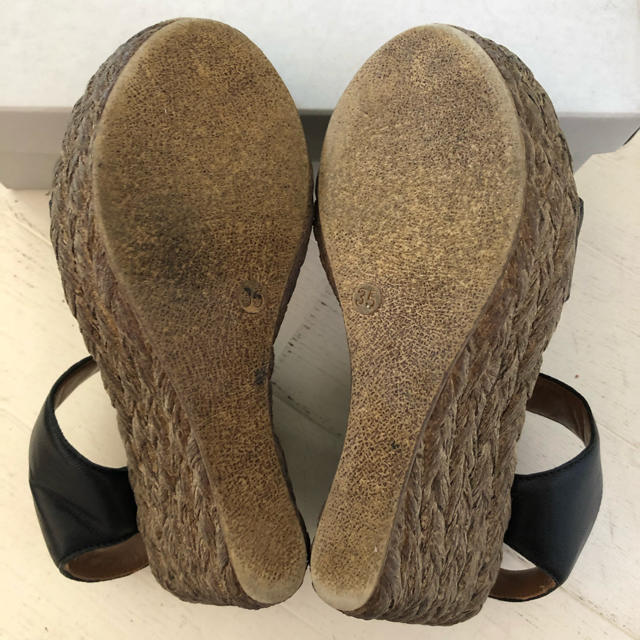 ROSE BUD(ローズバッド)のカレンリップス ローズバッド サンダル ウエッジソール 35サイズ レディースの靴/シューズ(サンダル)の商品写真