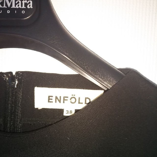 ENFOLD(エンフォルド)のENFOLD コクーンワンピース レディースのワンピース(ひざ丈ワンピース)の商品写真