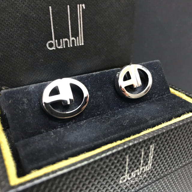 Dunhill(ダンヒル)の新品未使用 ダンヒル AD デザイン カフス カフリンクス メンズのファッション小物(カフリンクス)の商品写真