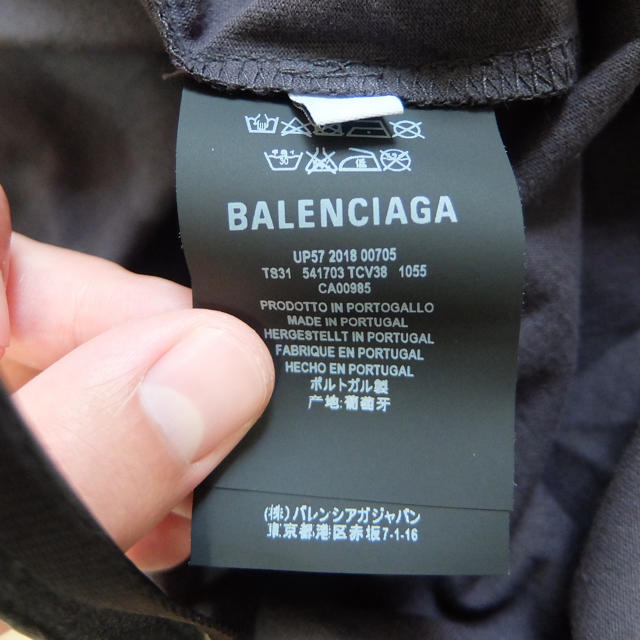 Balenciaga(バレンシアガ)のbalenciaga 19ss Tシャツ メンズのトップス(Tシャツ/カットソー(半袖/袖なし))の商品写真