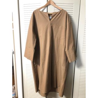 ジャーナルスタンダード(JOURNAL STANDARD)の[Riiaさま専用]   ella over dress (beige)(ロングワンピース/マキシワンピース)