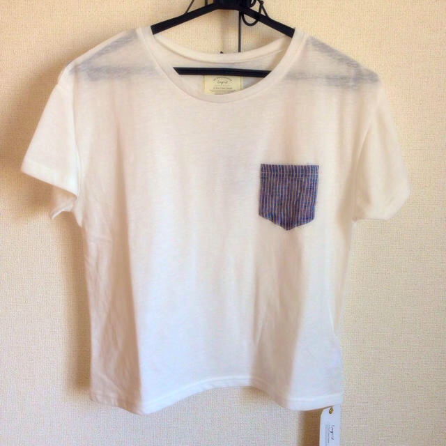 Ungrid(アングリッド)のUngrid ストラップポケットTee レディースのトップス(Tシャツ(半袖/袖なし))の商品写真