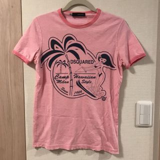 ディースクエアード(DSQUARED2)のDSQUARED2ディースクエアード Tシャツ ピンク(Tシャツ/カットソー(半袖/袖なし))