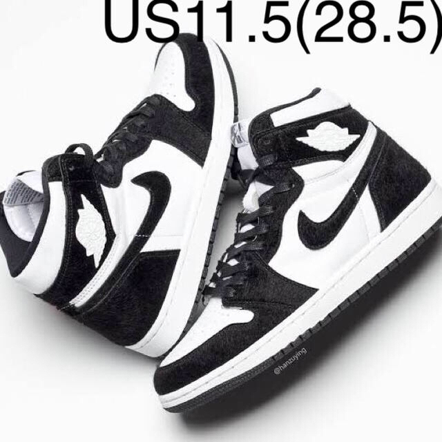 靴/シューズNIKE AIR JORDAN1 panda