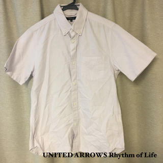 ユナイテッドアローズ(UNITED ARROWS)の【UNITED ARROWS Rhythm of Life】半袖ストライプシャツ(シャツ)